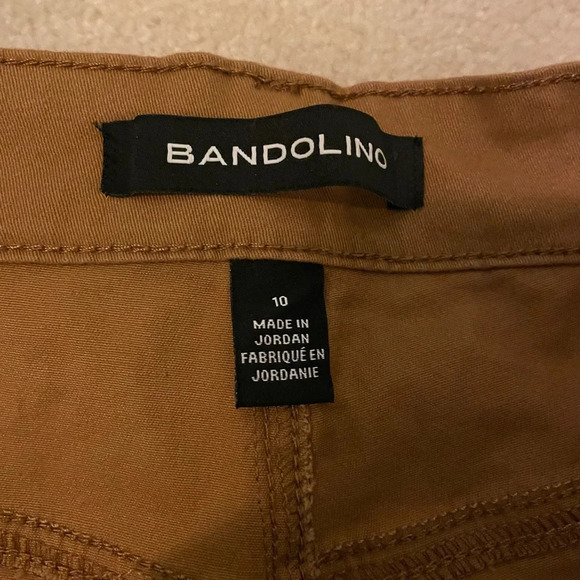 Bandolino straight leg denim jeans-10 NWT - Picture 8 of 11